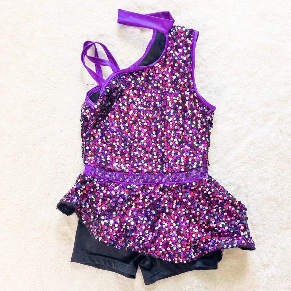 Sparkling Purple Kids Costume